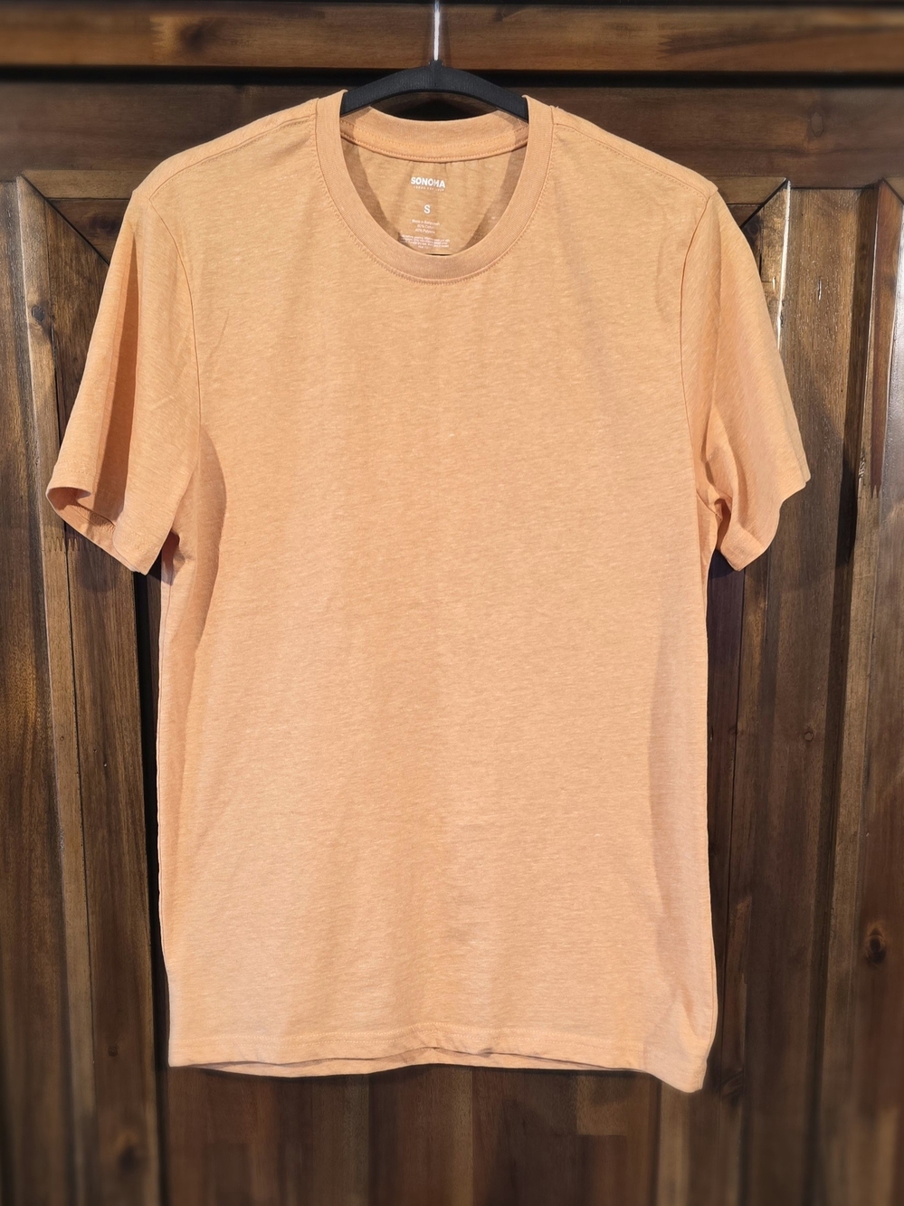 Sonoma Short-Sleeve Crewneck Tee In Mustard